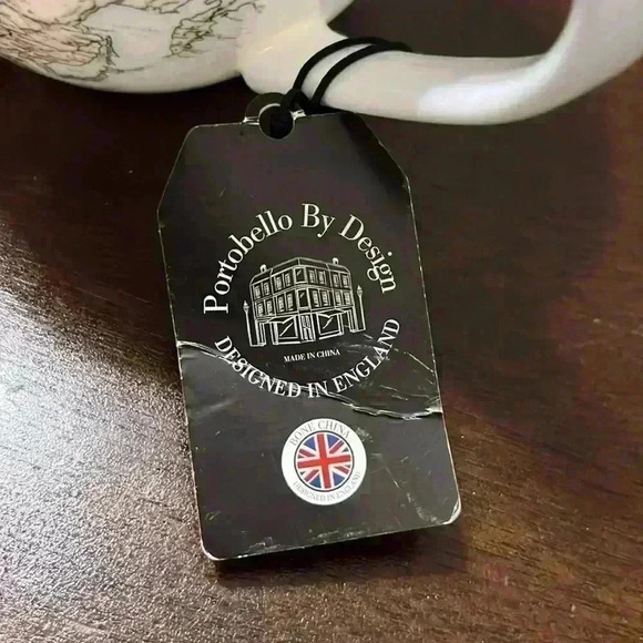 Portobello by Design "Let the Adventure Begin" Oversize CoffeeMug with World Map - Picture 6 of 7